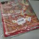 Cute Botanical Bathroom Rugs Non Slip, Ultra Thin Strawberry Thief Abstract Art 2x3 Small Rugs, Green Tropical Floral Leaves Throw Area Rug for Bedroom Kitchen Indoor Entrance Entryway Rug Washable