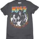 KISS Music Band Rock and Roll All Nite Adult Short Sleeve T-Shirt, XL