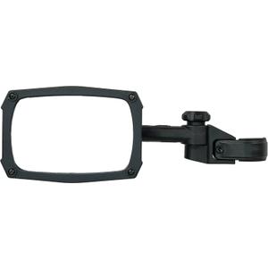 ATV Tek CLEARVIEW™ UTV Sideview Mirror, Black UV resistant Nylon, Designed for and Fits, Honda, Yahama, Polaris, Kawaski, CF Moto with Round or Profiled Tubing, one mirror.