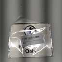 Authorised Personnel Only Sign  Self-Adhesive Aluminium Composite  Peel & Stick Installation  115mm x 95mm  Black Text on Metallic Silver