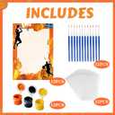 12PCS Basketball Party Favors- DIY Basketball Wood Painting Kits with Art Supplies Fun Thank You Gifts, Birthday party& Goodie Bag Stuffer