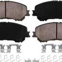 D1737 Front Brake Pads Fit For 2014 2015 2017 2018 2019 2020 Nissan Rogue,2017-2022 Rogue Sport,Rogue 2018-2019 S/SL/SV