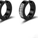 Non-Surgical Ear Corrector Clip for Prominent Ears, Invisible Ear Shaper Clip for Adults, Painless Bat Ear Correction, Black Ear Clip Stays on All Day