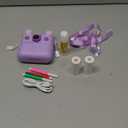 ORGSTA Kids Instant Print Camera for Boys and Girls 1080P HD Toddler Digital Camera with 3 Rolls Print Paper&32G Card, Christmas Birthday Gift Toys for Age 3-16 Kids Portable Travel Digital Camera Toy (Purple)