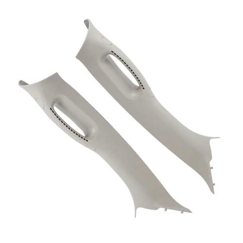ASSZOZB Pair A Pillar Grab Handle Interior Trim Left Right Driver Passenger Side Compatible with 2002-2010 Dodge Ram 1500 2500 3500 Pickup Replace 1TE75BD1AA 1TE74BD1AA (Beige)