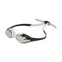 Arena Unisex Spider Junior Youth Swim Goggles for Boys and Girls, Silver Gray Black, Mirror Lens
