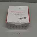 C7 LED Multicolor Christmas Lights, 26Ft Vintage Outdoor Christmas String Lights with 27 Colorful Ceramic LED Bulbs, Connectable Hanging Lights for Holiday Party Backyard Roofline House Xmas Decor