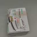 BEAUTURAL Mini Travel Steam Iron for Clothes with Dual Voltage, Temperature Control, Non-Stick Soleplate and Cord Storage, Ideal for Sewing, Quilting and Handcraft (Pink)