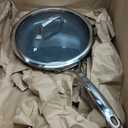 ZWILLING Energy Plus 10-inch Stainless Steel Ceramic Nonstick Fry Pan with Lid