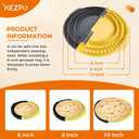 3-in-1 Tortilla Sealer Crimper Maker 6/8/10 Inch Adjustable Sealing Press Tool for Quesadillas, Tacos, Wraps & Sandwiches | BPA-Free, Dishwasher Safe