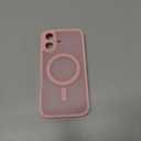 TOCOL Magnetic for iPhone 16 Case, Upgraded Full Camera Protection, Compatible with Magsafe, Drop Protection, Translucent Matte Back Bumper Phone Cover 6.1Inch (Light Pink)