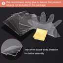 uxcell Acrylic Clear Display Case Box Dustproof Protection Showcase Cube Collectibles Show Box 9.8x9.8x3.9inch
