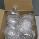 BBTO 12 Pcs 4 Inch Christmas Ball Ornaments Plastic Fillable Ornament Balls Clear Christmas Ornaments for DIY Craft Projects Round Christmas Tree Decor Birthday Wedding Halloween Decor 100 mm