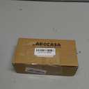 8FT Ultra Flat Plug Extension Cord Power Strip with 3 Outlets, Patented Detachable Ultra-Thin Outlet Cover Concealer & Ultra-Flat Plug, Max. 13A 125V 1625W ETL Listed, White Color