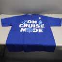 On cruise mode T-Shirt (Large, Royal Blue)