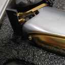 PRO Cordless Hair Clipper + Hair Trimmer for Mens and Barbers +Shaver with Sharp Blades, Cord/Cordless Electric Razor for Mens Gold