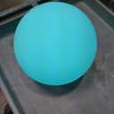 Mr.Go 14-inch LED Ball Light, Cordless Rechargeable Globe Lamp w/Remote, 16 RGB Color Changing Dimmable Mood Lamp, Waterproof Decorative Glow Orb Light for Home Outdoor Garden Patio Pool Party Decor