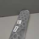 Silicone Sink Protectors for Kitchen Sink, Multiple Sizes Mats Grids for Bottom of Farmhouse Stainless Steel Porcelain Sinks (21x16, Rear Drain) (Gray (1 Pack))