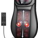 Snailax Back Massager with Heat, Shiatsu Massager Chair Full Body, Kneading