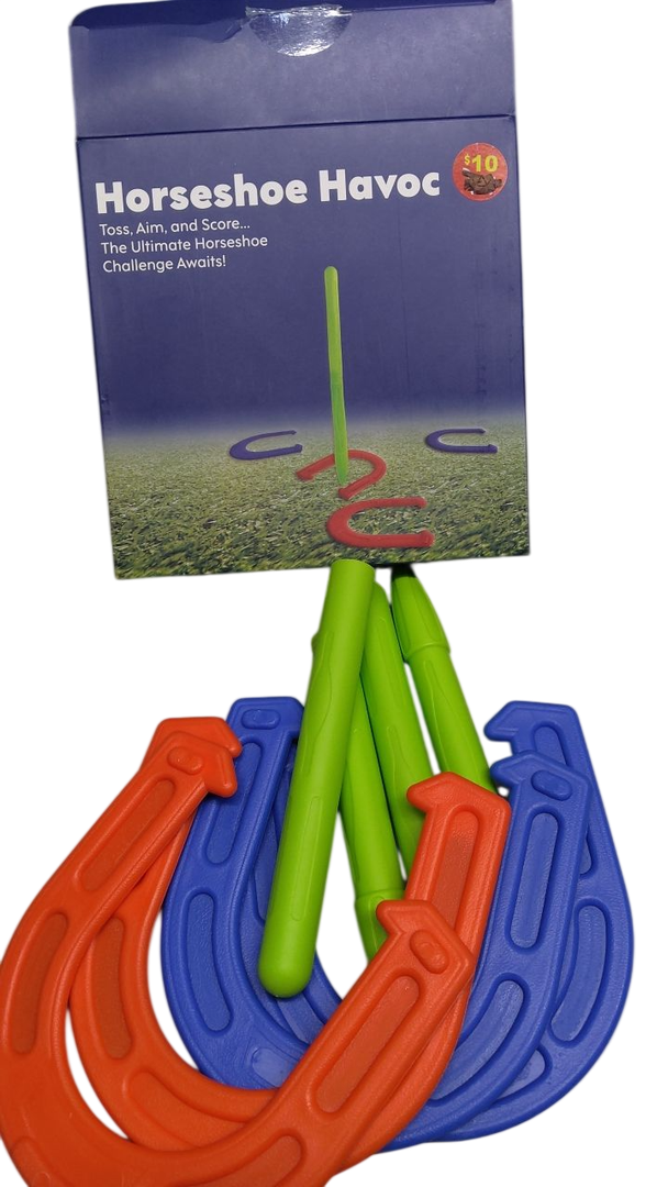 Plastic Horseshoe Game