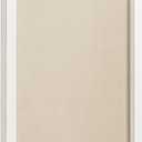 Hogan Framed Scalloped Decorative Wall Pinboard; White; 18 x 30; Rustic Modern Farmhouse Bulletin Board for Wall Organization and Decorative Displays