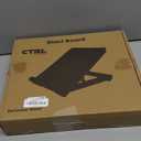 Calf Stretcher Slant Board - Adjustable Slant Board for Calf Stretching, Non-Slip Foot Incline Board - Portable Stretch Board Equipment for Ankle, Achilles Tendon, Knee, Posture Exercise (Black)