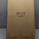 3PC Cylinder Pedestal for Party, Large White Cake Stand, Pedestal Display Plinth Pillars for Wedding Ceremony Birthday Party Art Decor--35.4''(L),29.5''(M),23.6''(S)