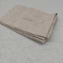 Foindtower Pack of 2, Decorative Linen Soild Throw Pillow Covers Soft Accent Cushion Case Boho Farmhouse Neutral Pillowcase for Couch Sofa Bedroom Living Room Home Decor 20 x 20 Inch Natural Beige