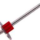 2-1/2" Powder Actuated Fasteners, Drive Pins with 1" Washer, PW250, 100pcs/pack