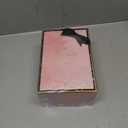 Coffee Mugs - Birthday Gifts for Women, Personalized Initial Customized Mug Tea Cup with Lid 14 Oz Pink, Spoon Greeting Card, Luxury Gift-Boxed Christmas Gift for Her Wife Mom Grandma Friend Unique,N