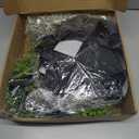 Yinkin 16 Pcs Christmas Door Cabinet Bows with Wreaths Set 10 Large Black Cabinet Bows 6 Mini Hanging Garlands Front Door Decorations Xmas Hanging Ornaments for Party Supplies