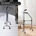 EASACE Stair Climbing Assist Cane,Adjustable Stair Cane for Walk Up and Down Stairs,Elderly Stair Lift Assist Devices for Senior Walkers