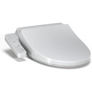 TOTO WASHLET A2 Electronic Bidet Toilet Seat with Heated Seat and SoftClose Lid, Elongated, Cotton White - SW3004#01
