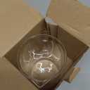 QWORK 500ml Beaker Mug with Handle, Borosilicate Glass Measuring Cup