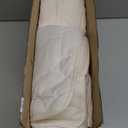 Tiny Land Play Tent with Padded Mat & LED Lights, Kids Tent, Playhouse for Kids, Indoor Bed Tent for Toddler, Toys for 3,4,5,6-Year-Old Girls, Neutral Color Play Room Furniture (Off-white)