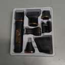 Bikini Trimmer for Women,5-in-1 Electric Razors for Women,Electric Shaver for Women's,IPX7 Waterproof Trimmer for Men Legs,with 5 Replaceable Blade Heads,USB Recharge DockBlack