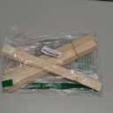 30 Pieces Paint Stir Sticks, 12 Inch Long Wooden Paint Stirrers for Mixing Paint, Paint Sticks for Library Markers or Garden Plant Labels, Mixing Sticks for DIY Craft Sticks