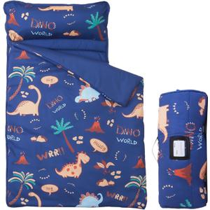 Nap Mat and Blanket, Lightweight and Soft Nap Mat for Preschool, Daycare, Travel Sleeping Bags