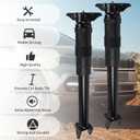 Rear Air Suspension Shock Struts Replacement for 2011-2015 Jeep Grand Cherokee Dodge Durango 68069680AF 68069680AG 68069680AH (Rear Struts)