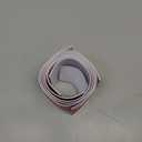 Rubber Bond Push Plates (4 Pack) 4" x 16" - Effortless Peel & Stick - Prevents Dents & Scratches - Self-Adhesive & Universal Fit (White)