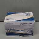 Spartan Industrial - 6 X 9 (1000 Count) 2 Mil Clear Reclosable Zip Plastic Poly Bags with Resealable Lock Seal Zipper