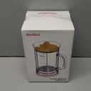 Bodum Brazil French Press Coffee Maker with Borosilicate Glass Carafe, 12 Ounce, Black