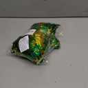 2Pcs Green and Gold Descoration Garland, 6.5FT Festival Decor Shiny Twist Streamer Hanging Shamrock Garland for Home Indoor Outdoor Irish Themed Events