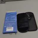 Faraday Key Fob Protector, 2 Pack Faraday Bags for Car Keys, Safe Key Pouch for Car RFID Key Fob Protector, Signal Blocking Case (M, Red and Blue)