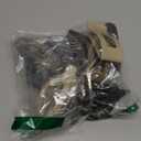 12 Pack Flat Hair Clips for Women-3 Styles Matte Neutral Flat Claw Clips, Black, Blonde,Light Brown & Dark Brown, Thick & Thin Hair Styling Accessories