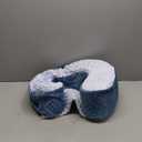 MABOZOO Sit Up Pillow for Baby, Foam Baby Floor Seat Support Seat Sitting Pillow for Sit Balance, Soft Infant Sitting Support Ring for Babies, Infants and Toddlers (Blue)