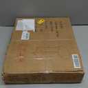 Hosfais Small Side Table End Table, C-Shaped Wood Coffee Table TV Tray for Eating Couch Tables for Small Space, Living Room, (Black) (Oval)