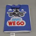 Curious Columbus Quiet Book Away We Go Busy Book for Kids, Montessori Airplane Travel Toy for Preschool and Early Learning