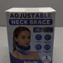 Ice Silk Neck Brace,Neck Brace Cervical Collar,Neck Support Brace for Sleeping Soft,Breathable Cervical Collar for Pain Relief/Posture Correction,Travel, Workers & Neck Injury Recovery for Women & Men