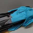 Regalo Safety My Play Portable Baby Playpen & Play Yard, Foldable 6-Panel Indoor Outdoor Playpen for Babies & Toddlers, Mesh Sides, Washable Fabric, 48, Aqua/Black